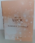 Preview: AVON Luck SUMMER SPARKLE EdP / Karte mit Duftprobe